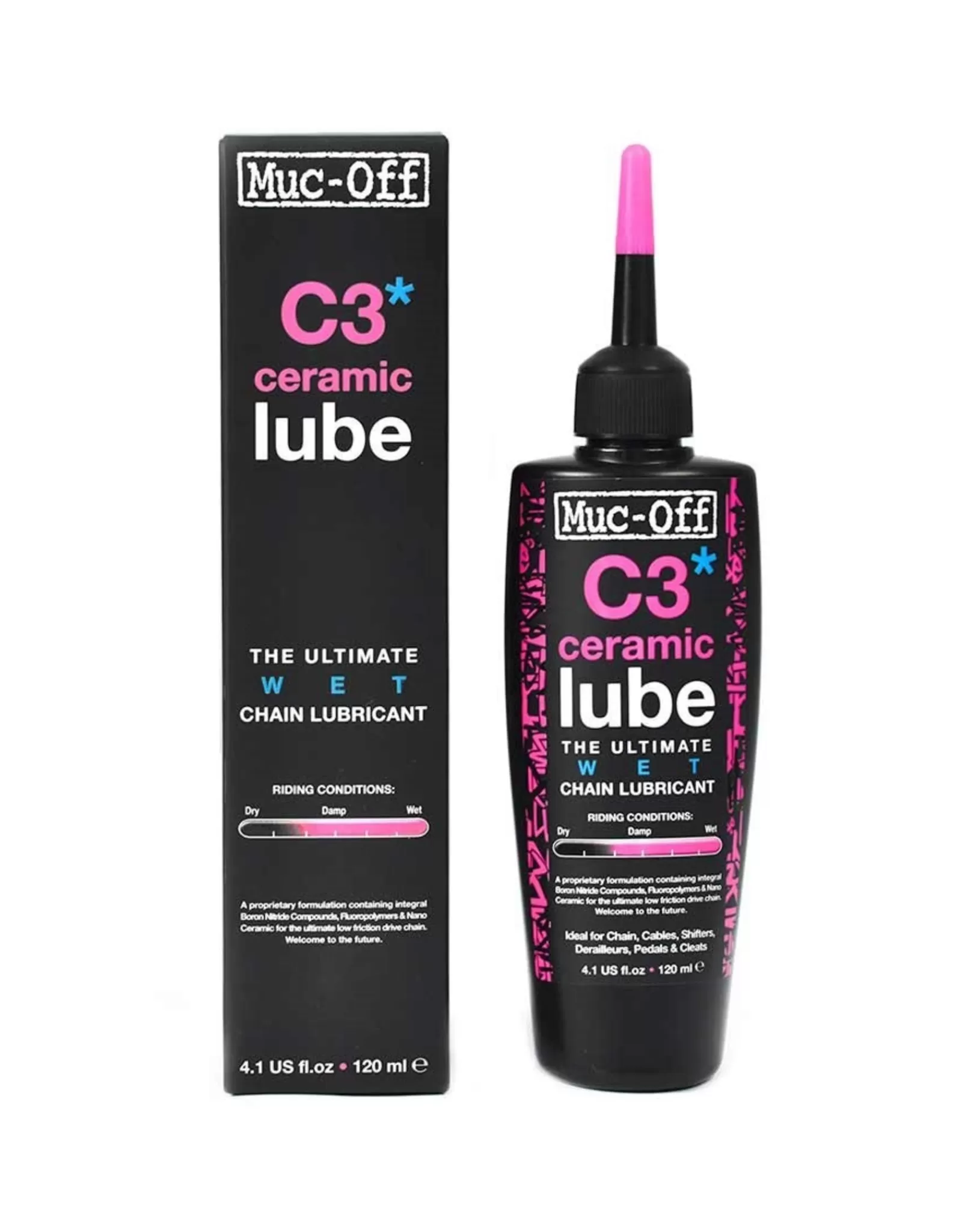 Muc-Off C3 Wet Ceramic Chain Lubricant 120Ml Best Sale